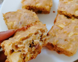 Foto del paso 6 de la receta: Blondies de manzana y cacahuate