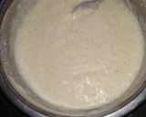 A picture of step 2 of Chocolate idli cake.