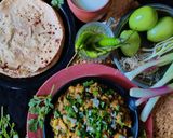 ग्रीन भरता(green bharta recipe in hindi) रेसिपी चरण 5 फोटो