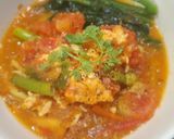รูปขั้นตอนการทำที่ 6 ของ บะหมี่ซุปไข่มะเขือเทศน้ำข้น Tomato & Egg Noodle Soup