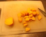 Foto del paso 1 de la receta: Ensalada y puré canarios, no por las islas si no por el lorco