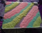 Foto langkah ke 5 dari resep Bolu gulung rainbow.