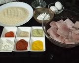 A picture of step 1 of Fish and chips.