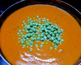 A picture of step 9 of Shahi paneer matar masala.