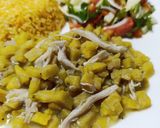 Фото кроку 8 до Рагу з куркою та платано (коста-риканська кухня) 🍌🍲.