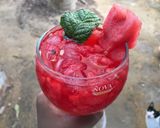 A picture of step 3 of Watermelon Juice.