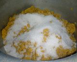 A picture of step 9 of Chanay ki daal ki Katliyan.