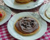 صورة لخطوة 6 من وصفة بان كيك حلا لذيذ وخفيف 😋🍯🍫