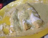 A picture of step 7 of Enchiladas Suizas Verdes.