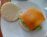 Pork and Apple burger with Cheddar and mustard mayo recipe step 4 photo