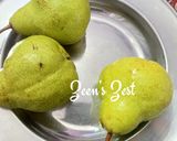 A picture of step 1 of Packham Pear Salad.