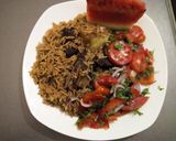 A picture of step 8 of Beef Pilau.