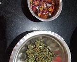 A picture of step 1 of Nawabi paneer veg anda curry.