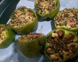 A picture of step 5 of Stuffed Capsicums.