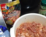 รูปขั้นตอนการทำที่ 1 ของ หมูแดดเดียวซอสพริกแม็กซิกัน ในหม้อทอดไร้น้ำมัน