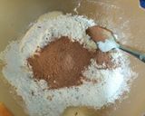 Foto langkah ke 2 dari resep Brownies kukus irit bahan irit alat.