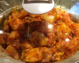 A picture of step 3 of Crock Pot Salsa Chicken.