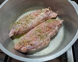 Foto del paso 3 de la receta: Arrollado de cerdo con salsa de cerveza