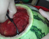 Foto del paso 1 de la receta: Sandía con ron