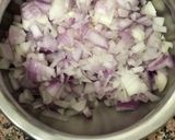 A picture of step 3 of Chicken lababdar.