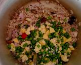 A picture of step 4 of Dum biryani.
