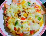 Hình bước làm 5 của món Bánh Pizza Nhà Làm