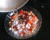 A picture of step 4 of Peanut Salad.