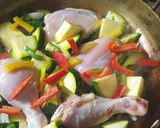 Foto del paso 3 de la receta: Patamuslo colorido
