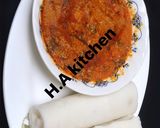 A picture of step 11 of Pounded yam with Egusi soup.