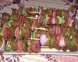 A picture of step 3 of Shashlik.