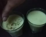 A picture of step 15 of Badam milkshake.