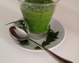 A picture of step 3 of Arugula Pesto.