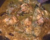A picture of step 7 of Chicken Hariyali.