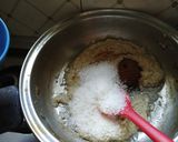 A picture of step 5 of Banana-Coffee Burfi.