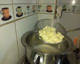 A picture of step 1 of Semolina Macaroni.