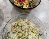 A picture of step 9 of Crustless Vegetarian Quiche.