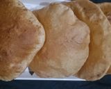 A picture of step 3 of Ajwain puri.