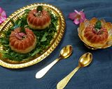 A picture of step 4 of Banana Beetroot Sooji Halwa.