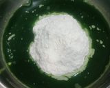 Foto langkah ke 1 dari resep Pandan Charcoal Sourdough Bread (88% - Oven Tangkring).