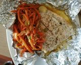 Foto del paso 3 de la receta: Filete de reineta al vapor