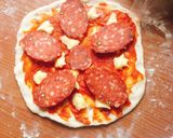 Hình bước làm 4 của món Pizza đế giòn