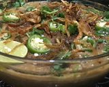 A picture of step 6 of Haleem Mix .