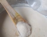 Une image de l'étape 1 de Riz au lait coulis mangue, passion.
