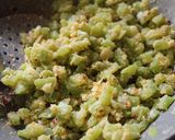 A picture of step 5 of Potlakaya Podi Koora/Snake gourd Dry Curry.