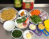 A picture of step 2 of Desi Style Masala Pasta.