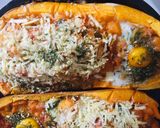Foto del paso 6 de la receta: 🎃CALABAZA🎃 RELLENA (solo de verduras) 🎃🧄🧅🫑🌶🍅🎃