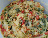 Foto del paso 5 de la receta: Bolas de queso con verduras y curry