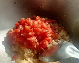 A picture of step 2 of Methi Paneer Bhurji.