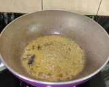 A picture of step 4 of Gondhoraj lemon paneer.