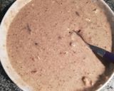A picture of step 1 of White Chocolate and OREO COOKIES FLAP JACKS.